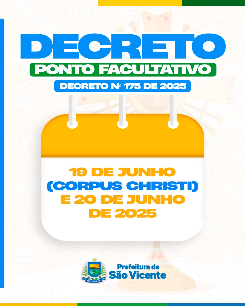 PONTO FACULTATIVO!