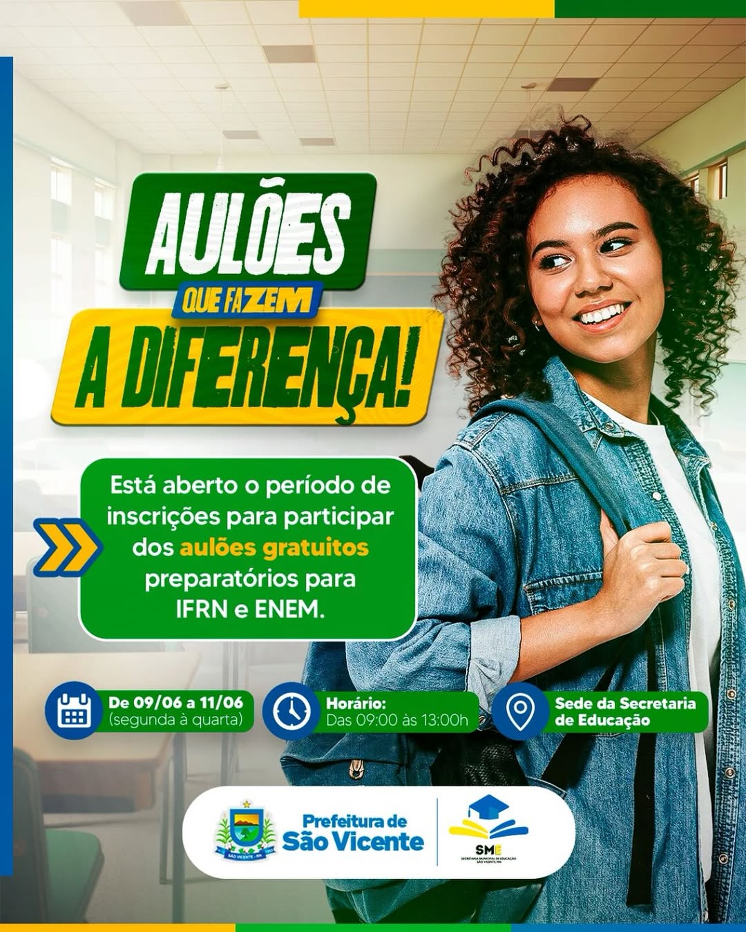 AULAS PREPARATÓRIAS!